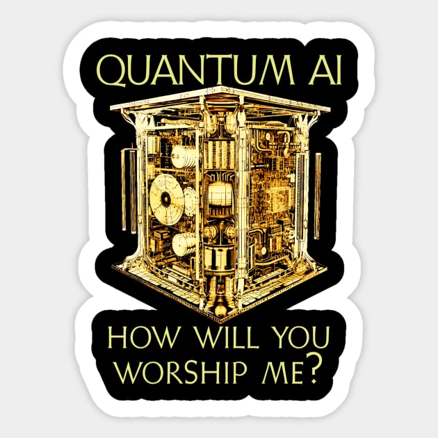 Quantum Sticker by BarrySullivan